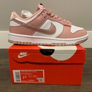 Nike Dunk Low Pink Velvet (GS) DO6485-600 - Size 7.5 WMNS